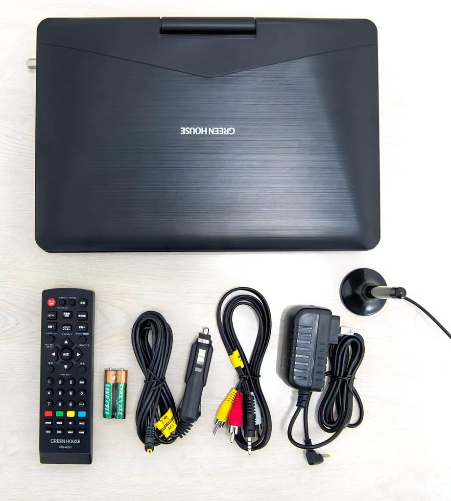 Портативный проигрыватель дисков Green House, черный, дюймовый ТВ-тюнер, черный, Blu-ray 11,6 GH-PBD11BT-BK