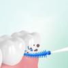 20/40 Pcs Oral Care Tools Silicone Interdental Brushes Super Soft Dental Cleaning Brush Teeth Cleaner Dental Floss Toothpicks