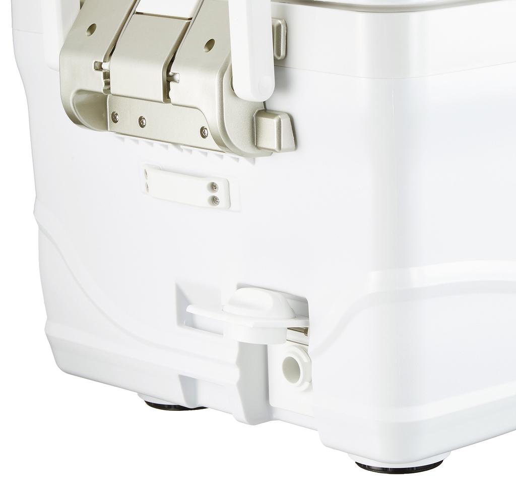 SHIMANO Cooler Box Large 45L Spaza Whale Limited with Casters for Fishing Ice White 450HC-045L