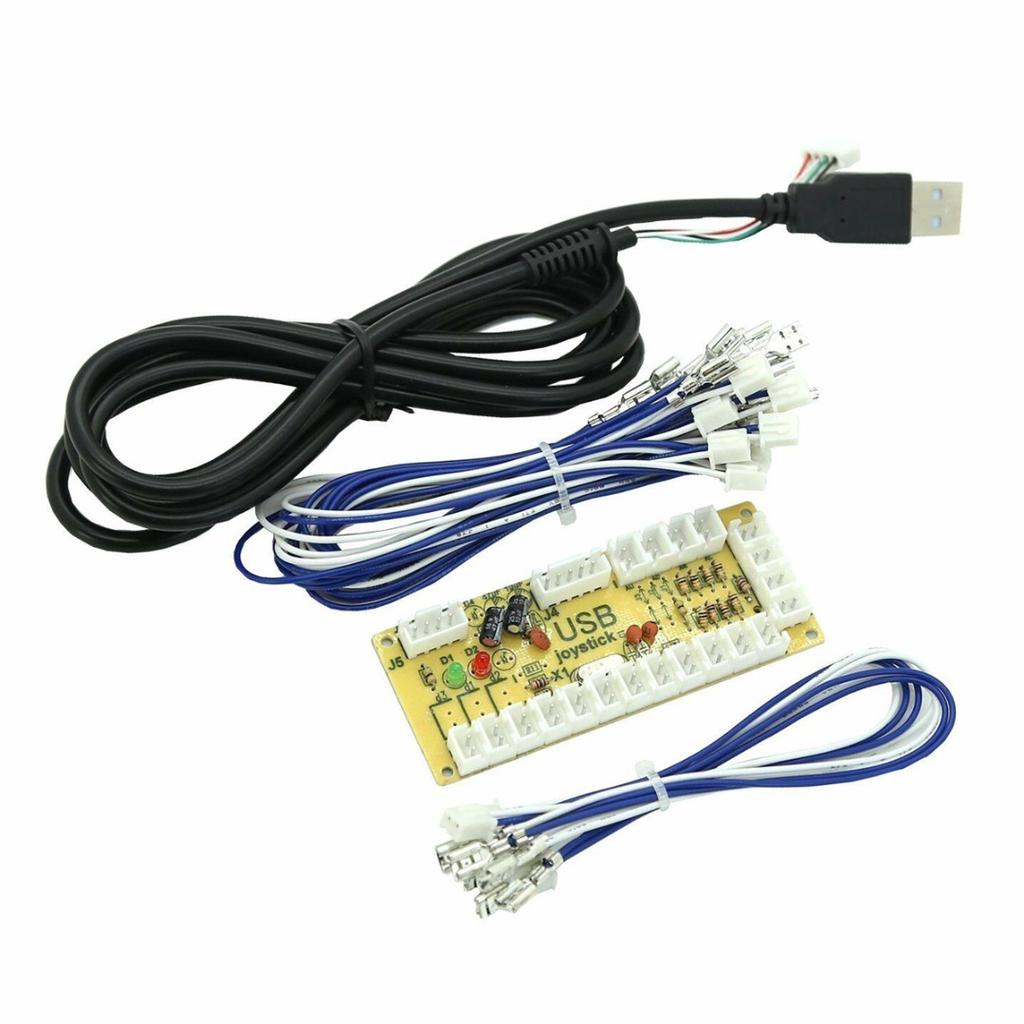 Плата управления аркадным джойстиком Idl Zero Delay CY-822D USB Encoder с комплектом проводов