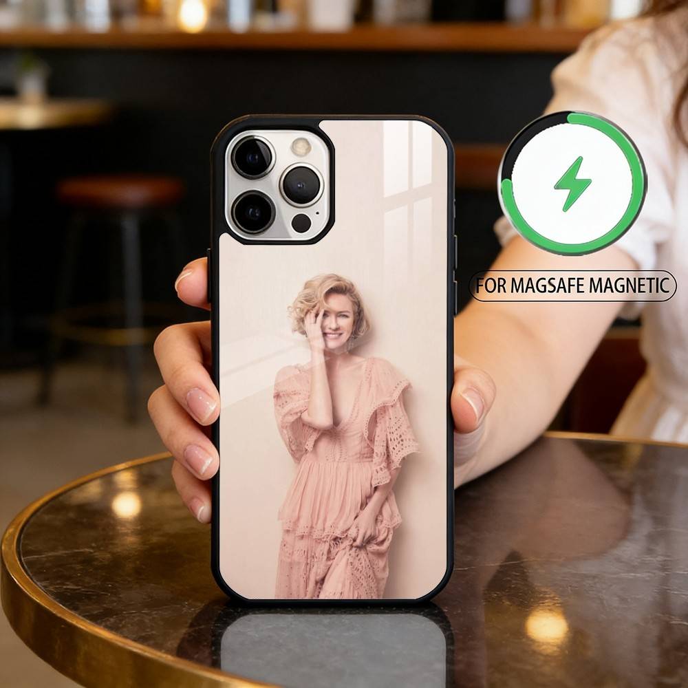 N-Naomi GOOD W-Watts Магнитный Чехол Для Телефона С Беспроводной Зарядкой Magsafe Для iPhone17,16,15,14,13,12,11 Plus,Pro Max