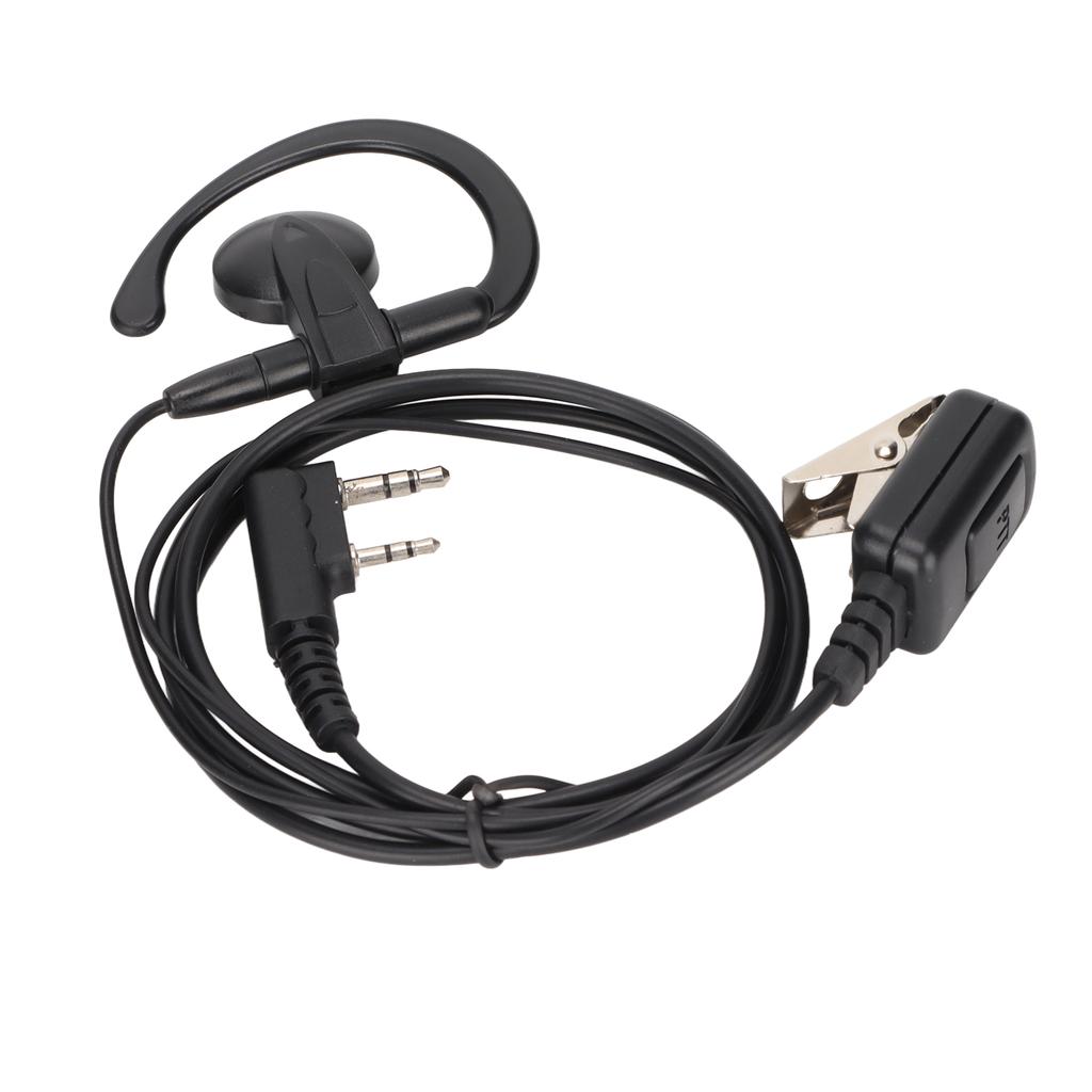 2-канальный радионаушник G-образной формы Walkie Talkie 2-контактный наушник с микрофоном L-line для Kenwood для Baofeng