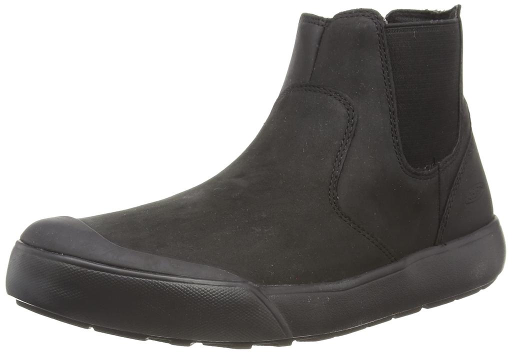 Keen Elena Chelsea Triple Size Boots, Water-Resistant, Women's, Black/Black, 22.5cm