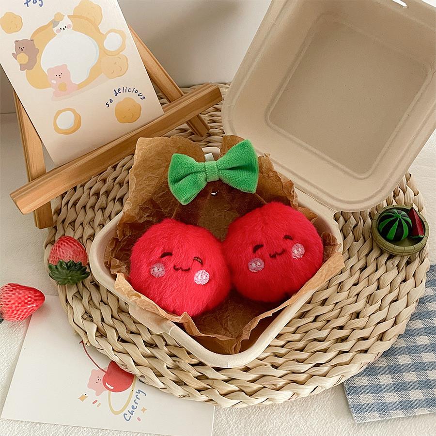 Fruit Plush Keychain With Pp Cotton Filling Perfect For Kids And Collectors