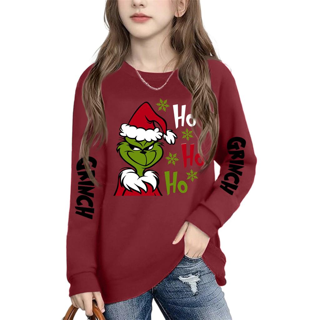 Boys Girls Child Fashion Daily Versatile Casual Crewneck Sweatshirts Daily Long Sleeve Patchwork Top Sweatshirts
