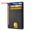 Men's RFID Anti-Theft Card Holder with AirTag Slot - European and American Style