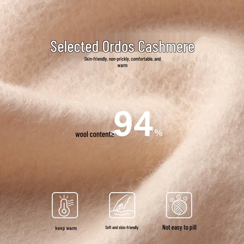 Hengyuanxiang Women's Solid Cashmere Scarf & Shawl