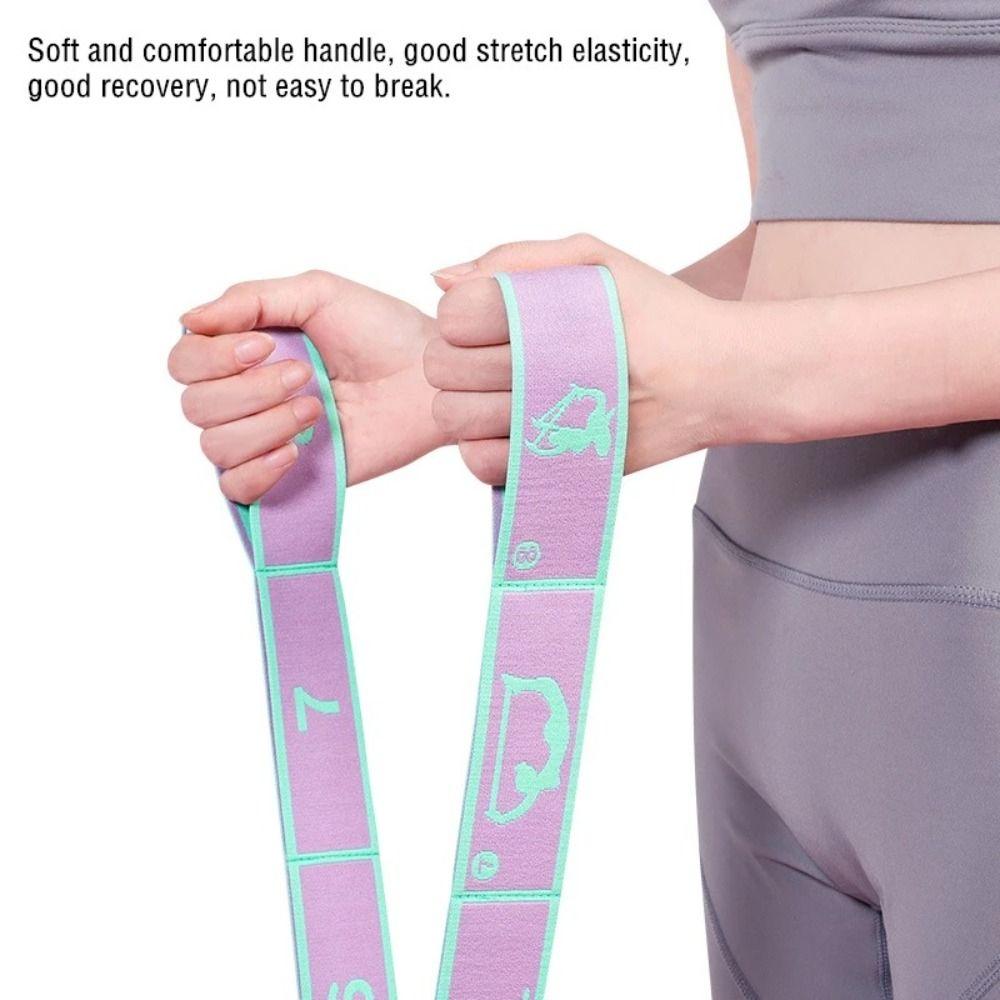 Multi-functional Resistance Band Adult Latin Fitness Tension Belt Unisex Stretch Band GYM