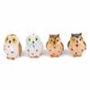 Sale 1 Pcs/lot Random Mini Bird Of Minerva Small Decoration Owl Fairy Garden Home Decor DIY Miniature Animals Miniature Garden