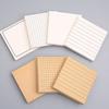 80sheets/pc Square Shaped Memo Pad Tearable Self-adhesive Notebook Sticky Note Pad Office Stationery Notepads Journaling Notepad