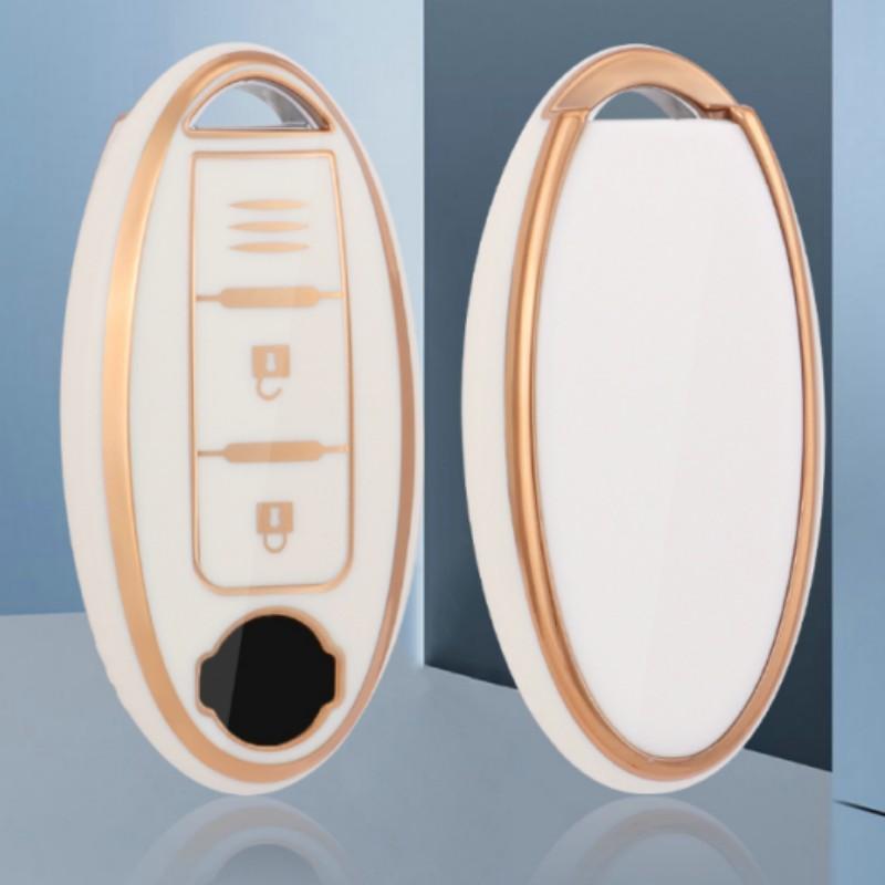 New Fashion TPU Car Remote Key Case Cover Shell For Nissan Qashqai X-Trail T31 T32 Juke J10 J11 Tiida Altima Pathfinder Kicks For Infiniti