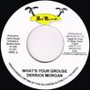7-дюймовая пластинка DERRICK MORGAN Whats Your Grouse Johnny Pram Pr NONE Hop Records 2001 Ямайка Регги Ска Даб Б/у