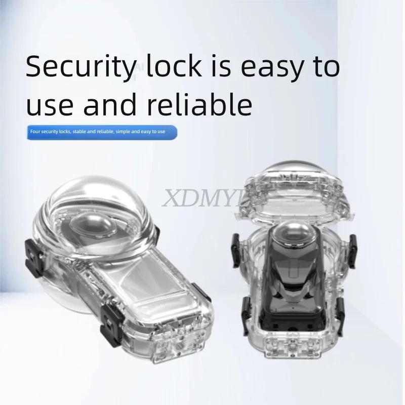 Магнитный адаптер Полностью невидимый Водонепроницаемый чехол Для Insta360 X5 Бокс для дайвинга Подводный Защитный чехол Аксессуары для камеры