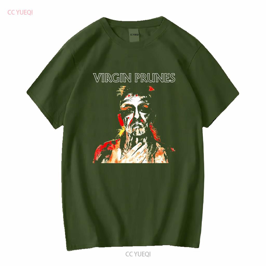 Virgin Prunes band Black T shirts Cotton Shirt S Xl long or short sleeves vintage Washed Stylish Breathable fashion