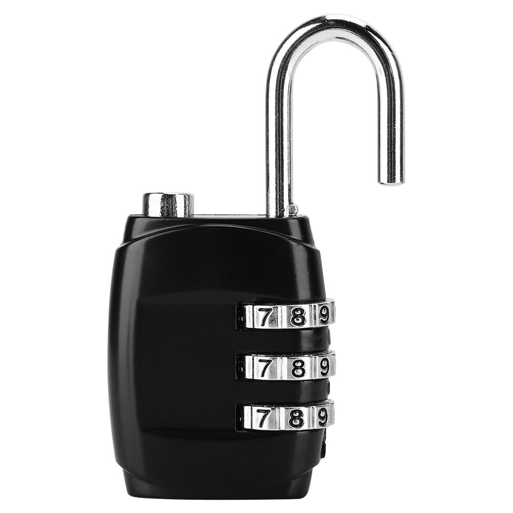 Digit Combination Password Lock Padlock for Travel Luggage Suitcase Locker Drawer
