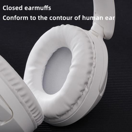 Беспроводные наушники Иммерсивный звук HiFi Bluetooth-совместимые 5 шумоподавлений Чистый звук Беспроводные наушники с головным креплением