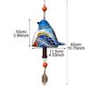 Resin Wind Chime Hand Painted Hanging Ornaments Wind Bell Bird Song Bell  Wall Decoration