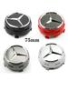 New 4PCS 75mm Car Wheel Center Hub Caps Cover Mercedes Benz amg B/C/E/S Class A Class C200L GLC GLK CLA Accessories ax1