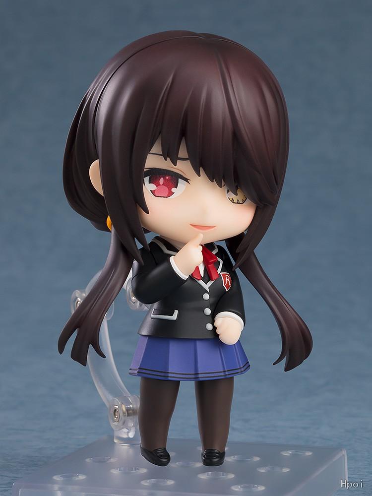 10 см Аниме Date A Live V Фигурка Токисаки Куруми (#2455) Школьная форма Ver Фигурка-акцион OB11 Модель Игрушка Кукла Коллекция Подарок ПВХ