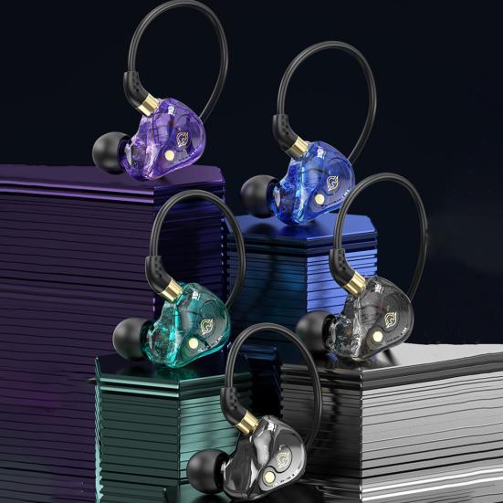 Компьютерная игровая гарнитура Внутриканальные проводные наушники Разъем 3,5 мм с микрофоном Бас Стерео Hi-Fi