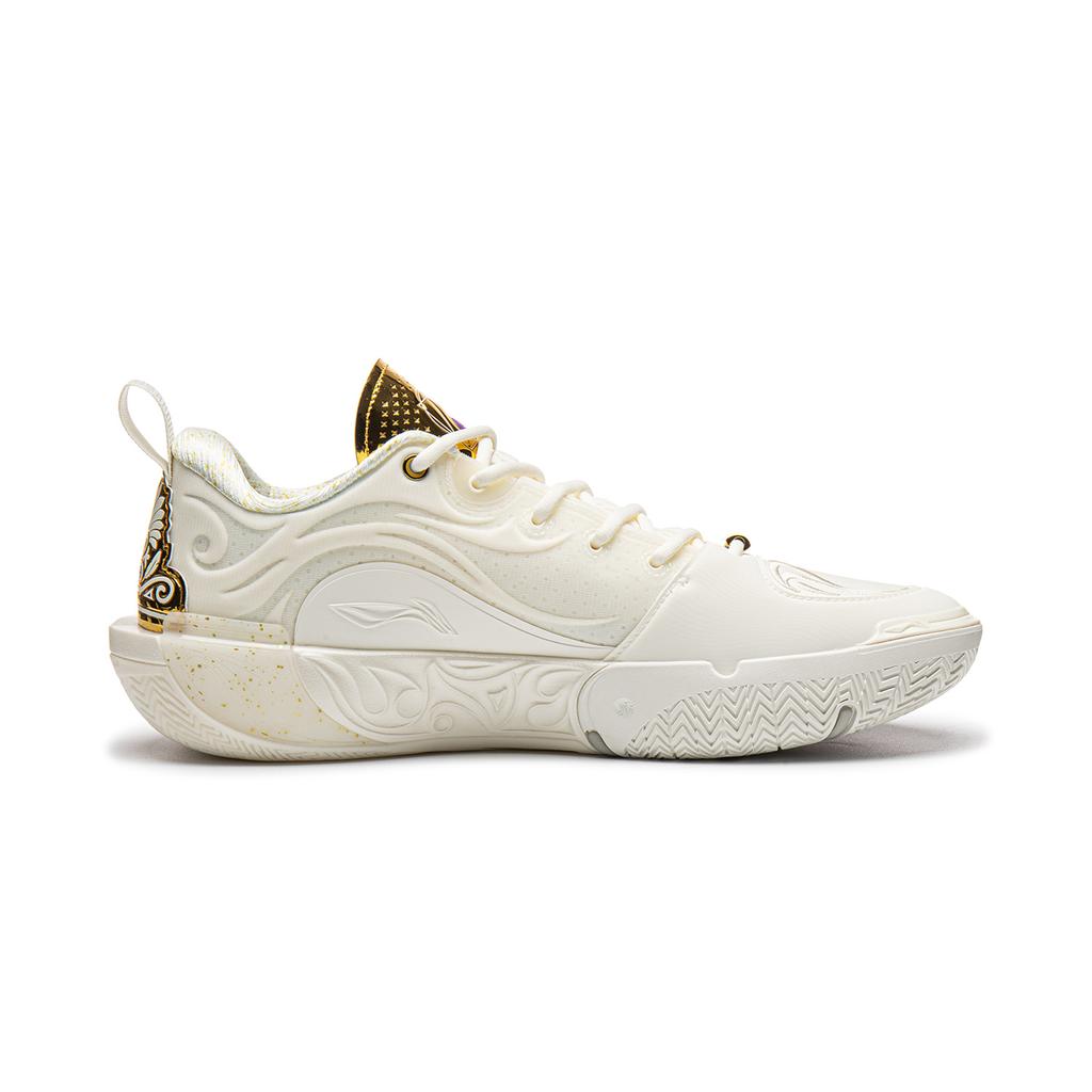 Li Ning Wow 12 Wade 12 Баскетбольные кроссовки Мужские кроссовки Белый Платиновый ABAV085-22