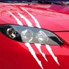 2024 New Design Monster Claw Marks Headlight Vinyl Decals Car DIY Stickers Stripes Scratch Decoration Universal for All Cars