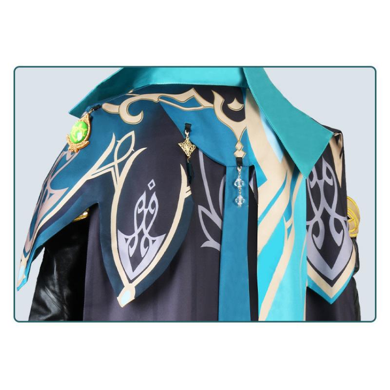 Костюм для косплея Al Haitham, парик Alhaitham, униформа на Хэллоуин, наряды Alhaitham, карнавальные ролевые игры