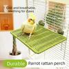 Wear Resistant Jumping Platform Bite Resistant Parrot Cage Stand Bird Resting Platform  Training
