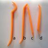 4 Pcs Outil Démontage Autoradio Garniture, Kit D'outils De Retrait De Garniture De Voiture, Outil De Retrait De Garniture Pour Autom