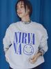 Cohen ROCK STANLEY Custom-Made NIRVANA Print Sweatshirt (Light Gray) 76206460515 1500 MD.GRAY (15) FREE