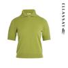ELLASSAY Autumn/Winter Elegant Wool-Cashmere Lapel Knit Pullover
