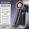 Handheld Mini Ice Pack Fan with Semiconductor Cooling and Digital Display for Portable Desktop and Outdoor Use