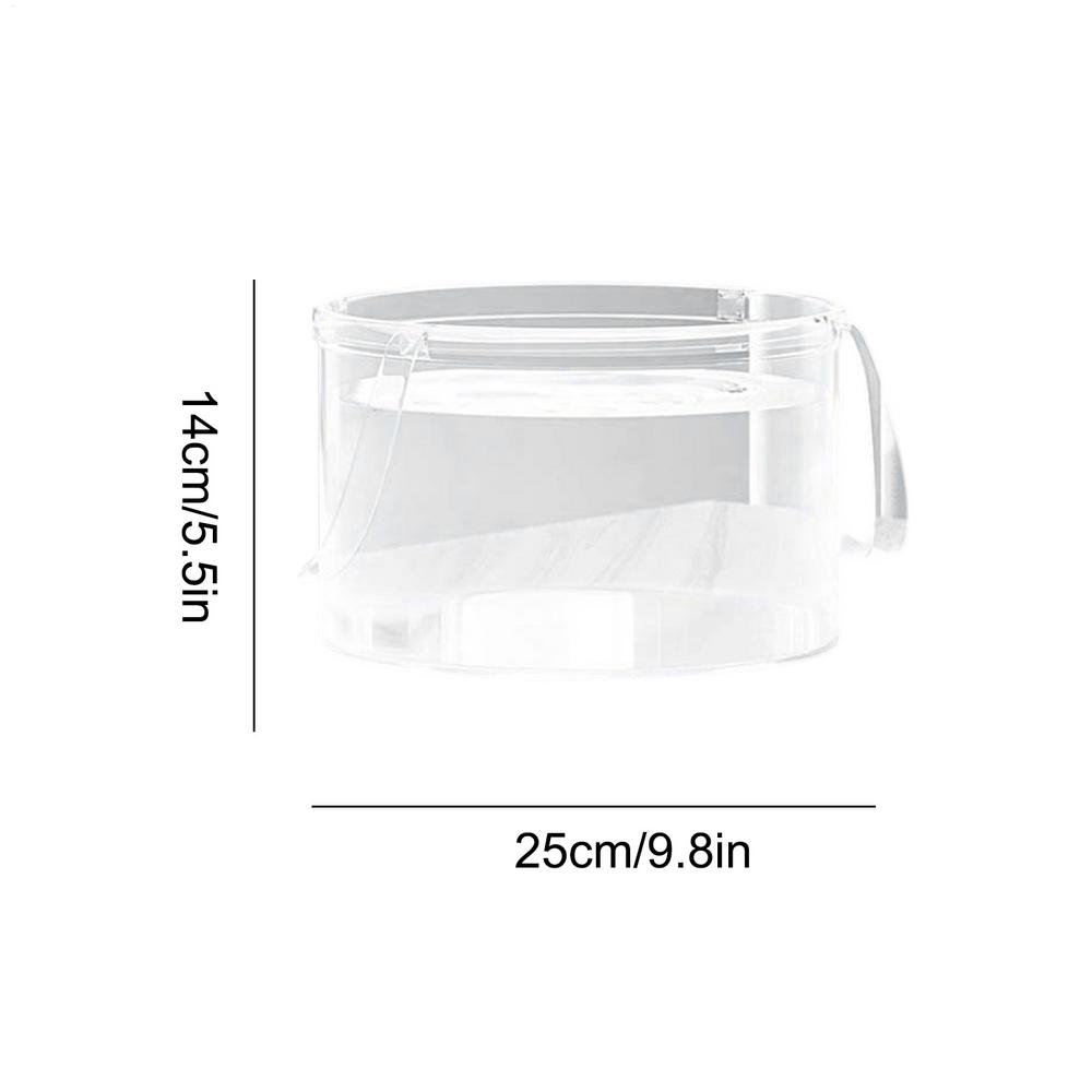 Складной таз для воды прозрачный с ручками портативное ведро для больницы овощей питомника пляжа патио пикника