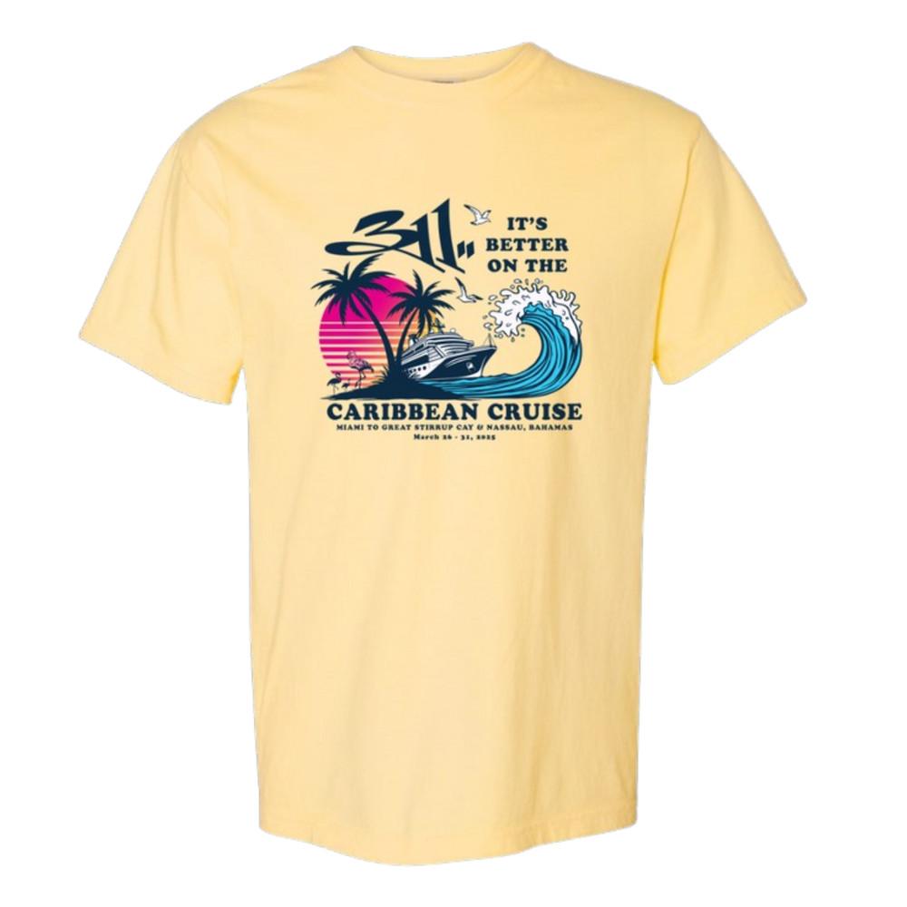 311 Band Wave Tshirt Unisex Heavy Cotton All Sizes Reprint Gift For Fans Unisex T-Shirt