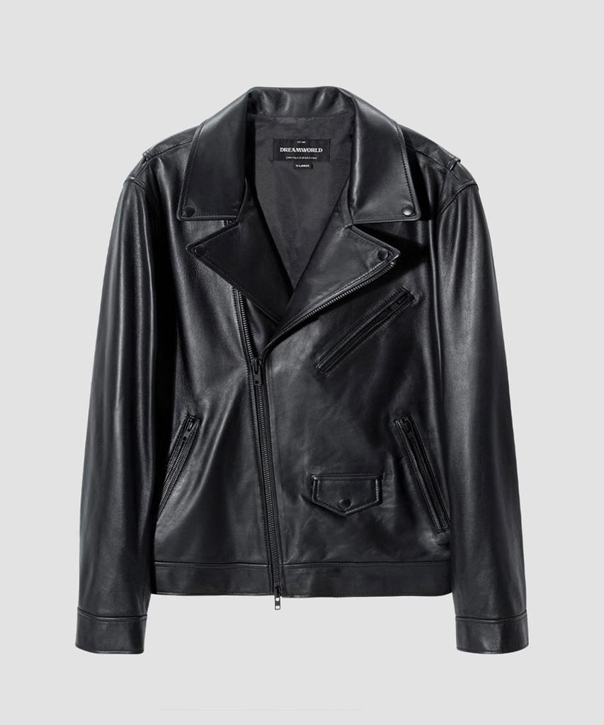 Dreamworld [Lambskin] Black Rider Jacket_026