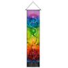 Seven Chakra Tapestry Vertical Wall Hanging Tree of Life Tapestry Tassel Yoga Meditation Tapestry for Bedroom Living Decoration