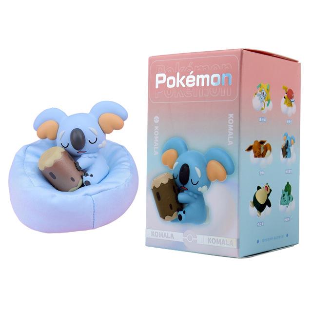 Оригинальная Милая Модель Игрушки Покемон Пикачу Чармандерон Бульбазавр Иви Снорлакс Фигурка Действия Настольное Украшение