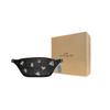 Coach Warren 33 Animal Badge Series Dog Print Zipper Closure Signature Coated Canvas And Fine Calfskin Shoulder Bag Waist Bag Large CC123-QBA5F