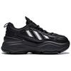 adidas Оригинальные Ozgaia Удобные Универсальные Увеличивающие Рост Низкие Кроссовки Папы Женские кроссовки Черные KK2748