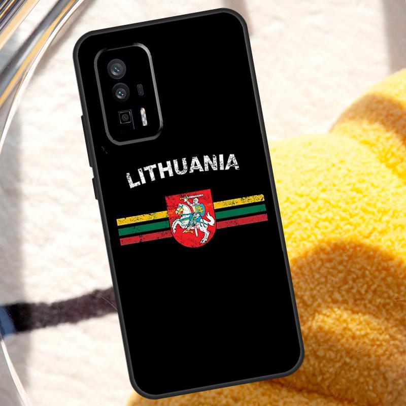 Lithuania Flag Case For POCO X6 M6 X3 Pro X5 F3 F5 M5s Xiaomi 13 14 Ultra 12 Lite 11T 12T 13T Pro Cover