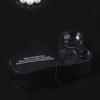 Dual Lens 30X 60X Illuminated Loupe Adjustable Lighting Handheld Magnifier  Jewelry