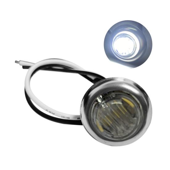 Кормовой фонарь, простой в установке, высокая яркость, водонепроницаемый светодиодный боковой габаритный фонарь 12 В для прицепа