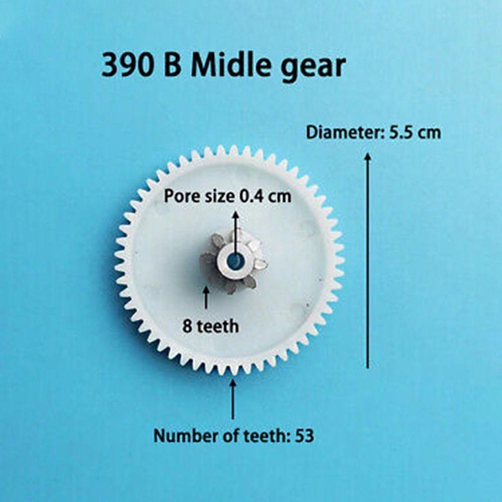 1 шт. S/M/L 390/550 редукторная шестерня пластиковая аксессуары для радиоуправляемых игрушек новая шестерня для электрической коляски