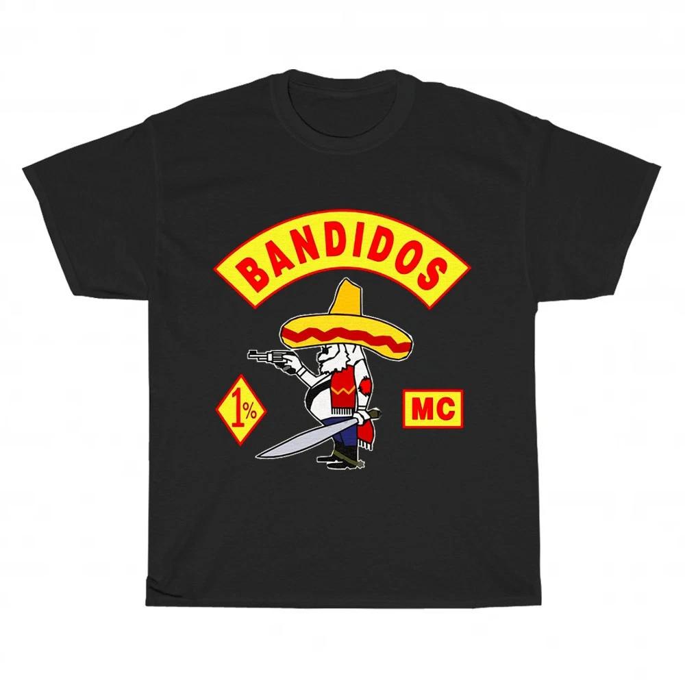 New Bandidos Worldwide MC Texas Logo Unisex T-Shirt Funny Size S to 5XL