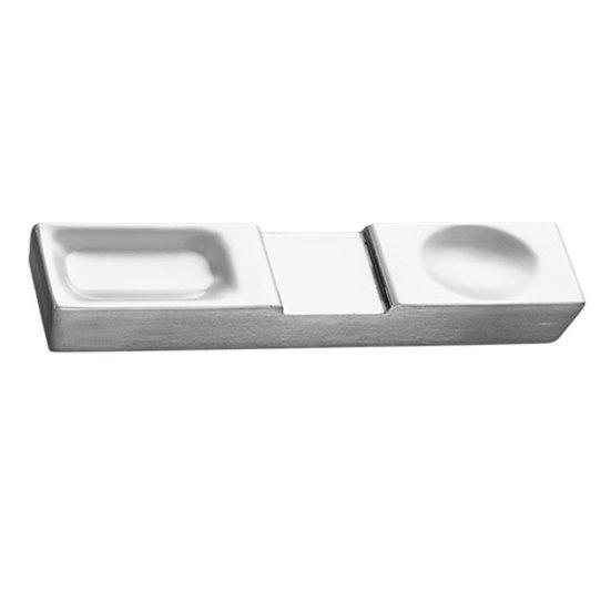 Chopstick Rest Groove Design Mirror Polished Fork Holder Easy to Clean Cutlery Rest Stainless Steel Chinese Style Dinner Spoon Stand Dining Room