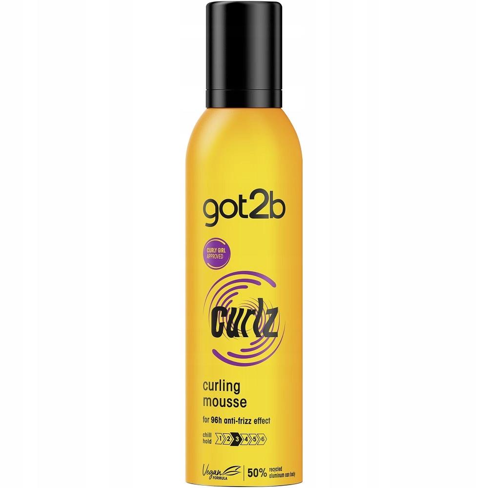 Got2B Curlz Curly Hair Mousse 250