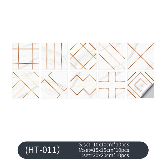 Самоклеящаяся плитка, наклейки на стену для ванной комнаты, более толстые красочные ретро-мандалы с узором, водонепроницаемая виниловая художественная роспись, ПВХ, кухонный декор