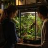 Artificial Hanging Ivy Plant for Terrarium Aquarium Tropical 80cm
