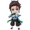 TAMASHII NATIONS Figuarts mini Клинок, рассекающий демонов Танджиро Камадо Дыхание воды 90 мм ПВХ АБС Окрашенная фигурка