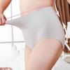 Модные женские трусы с высокой талией, впитывающие пот, бесшовные, защищающие живот, женские трусики для послеродовых женщин